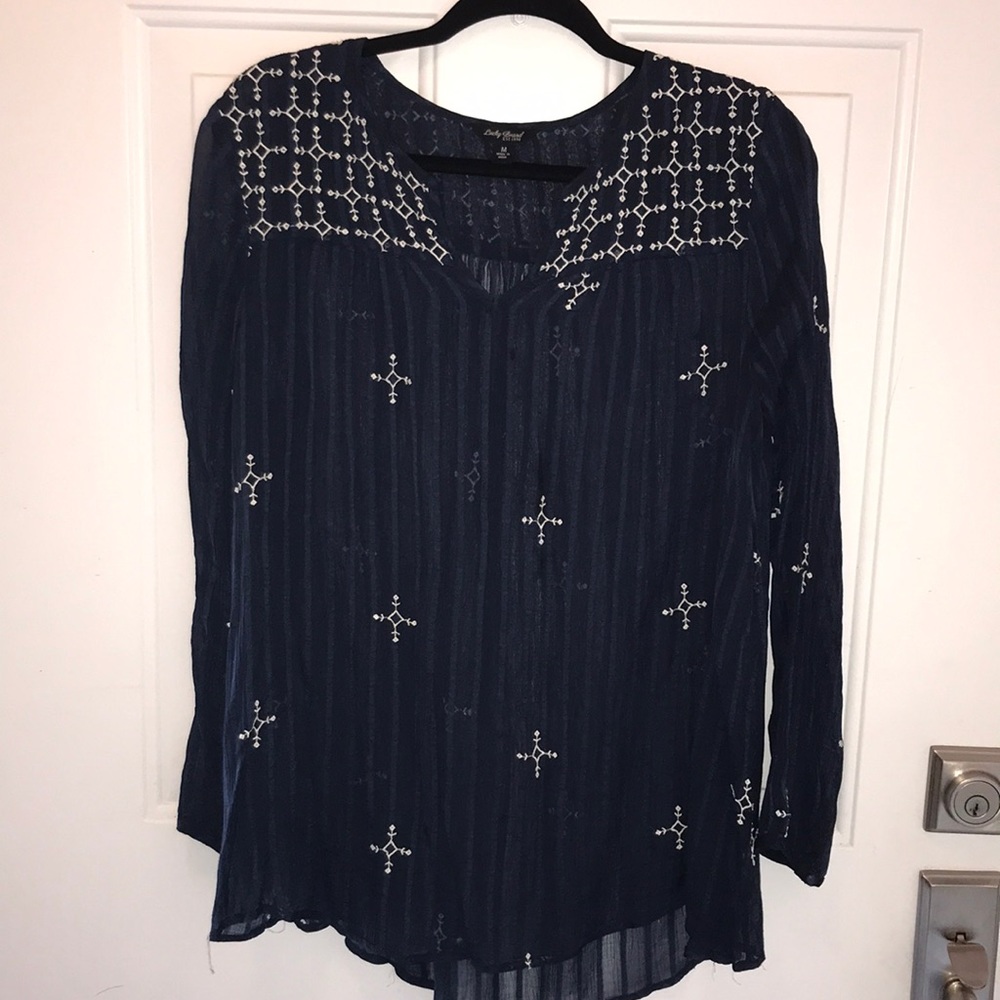 🔴 Stunning Lucky Brand Top
